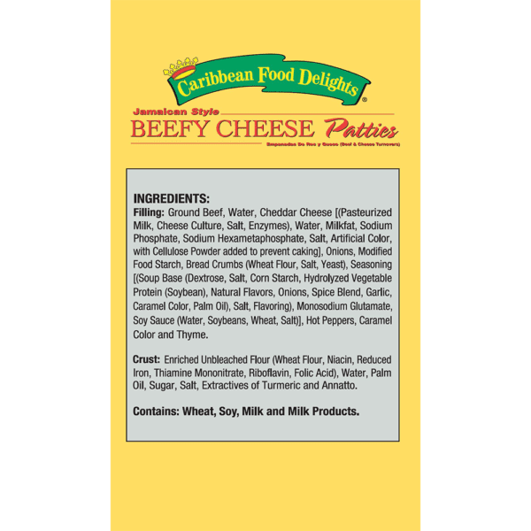 10 Pk Beefy Cheese Ingredient