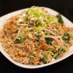 vegetable fried rice