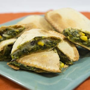 spinach quesadilla