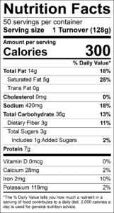 jamaican style curry jackfruit patties label