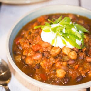 3 bean chili