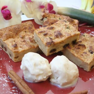 rum raisin bread pudding